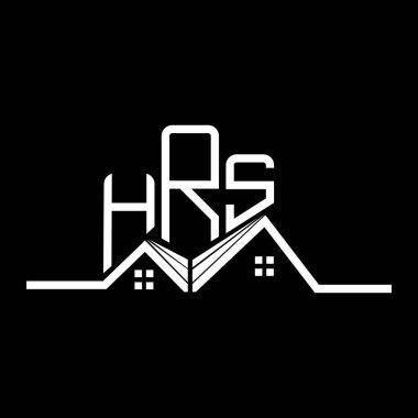 HRS Emlak Tasarımı, HRS basit ve modern logo. HRS lüks alfabe tasarımı  