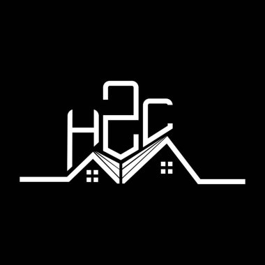 HZL Real State logo tasarımı, HZL basit ve modern logo. HZL lüks alfabe tasarımı  