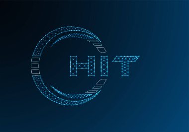 Düşük poli harfli logo vektör tasarımına bas. Düşük poli logo dizaynına bas. 