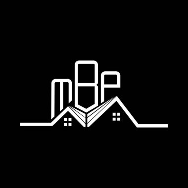MBP emlak logosu tasarımı, MBP basit ve modern logo. MBP lüks alfabe tasarımı  