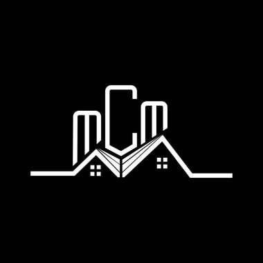 MCM Real State logo tasarımı, MCM basit ve modern logo. MCM lüks alfabe tasarımı  