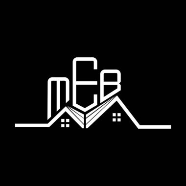 MEB Real State logo tasarımı, MEB basit ve modern logo. MEB lüks alfabe tasarımı  