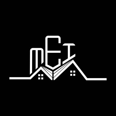MEI Real State logo tasarımı, MEI basit ve modern logo. MEI lüks alfabe tasarımı  