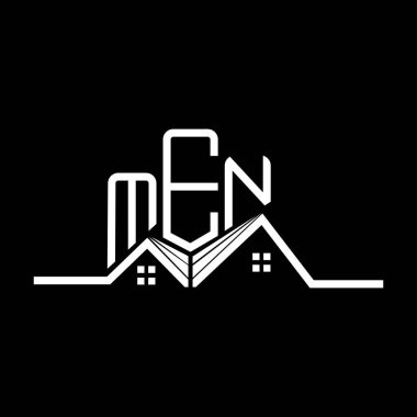 MEN Real State logo tasarımı, erkek basit ve modern logosu. Erkekler lüks alfabe dizaynı  
