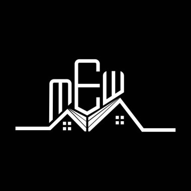 MEW Real State logo tasarımı, MeW basit ve modern logo. MEW lüks alfabe tasarımı  