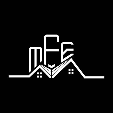MFE Real State logo tasarımı, MFE basit ve modern logo. MFE lüks alfabe tasarımı  