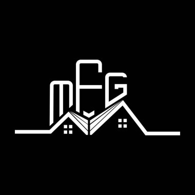 MFG Real State logo tasarımı, MFG basit ve modern logo. MFG lüks alfabe tasarımı  