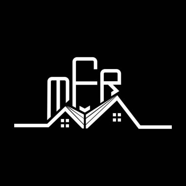 MFR Emlak Logosu Tasarımı, MFR Basit ve Modern Logo. MFR lüks alfabe tasarımı  