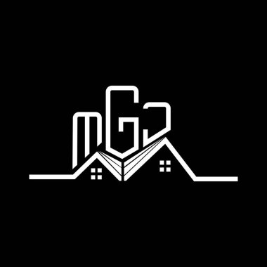 MGJ Real State logo tasarımı, MGJ basit ve modern logo. MGJ lüks alfabe tasarımı  