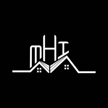 MHI Real State logo tasarımı, MHI basit ve modern logo. MHI lüks alfabe tasarımı  