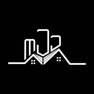 MJJ Real State logo tasarımı, MJJ basit ve modern logo. MJJ lüks alfabe tasarımı  