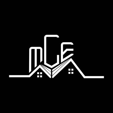 MLE Real State logo tasarımı, MLE basit ve modern logo. MLE lüks alfabe tasarımı  