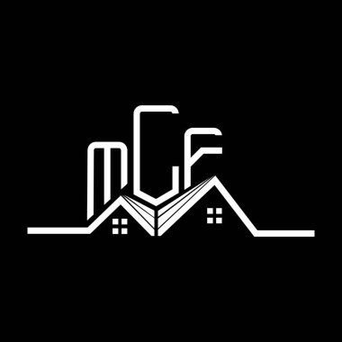 MLF Real State logo tasarımı, MLF basit ve modern logo. MLF lüks alfabe tasarımı  