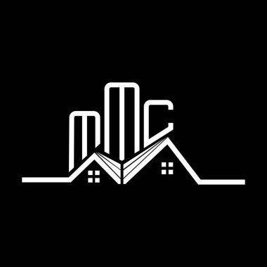 MMC Real State logo tasarımı, MMC basit ve modern logo. MMC lüks alfabe tasarımı  