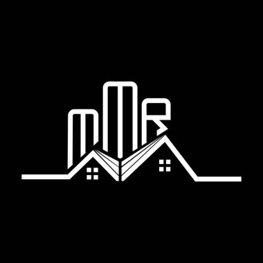 MMR Real State logo tasarımı, MMR basit ve modern logo. MMR lüks alfabe tasarımı  