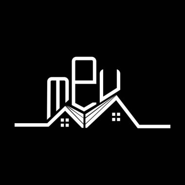MPU Real State logo tasarımı, MPU basit ve modern logo. MPU lüks alfabe tasarımı  