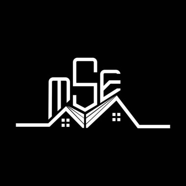 MSE Real State logo tasarımı, MSE basit ve modern logo. MSE lüks alfabe tasarımı  