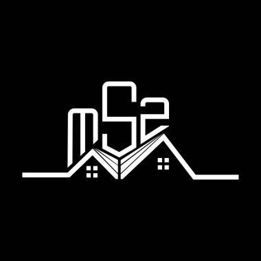 MSZ Real State logo tasarımı, MSZ basit ve modern logo. MSZ lüks alfabe tasarımı  