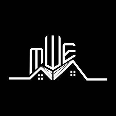 MWE Emlak Logosu Tasarımı, MWE Basit ve Modern Logo. MWE lüks alfabe tasarımı  