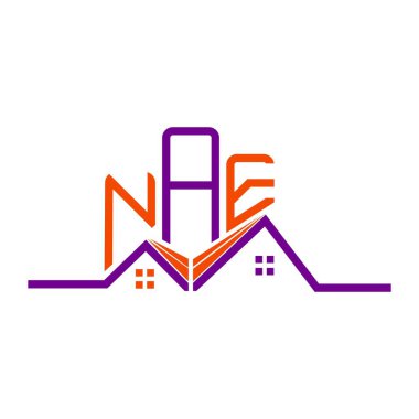 NAE Real State logo tasarımı, NAE basit ve modern logo. NAE lüks alfabe tasarımı  