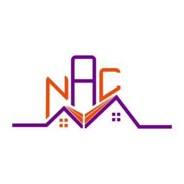 NAL Real State logo tasarımı, NAL basit ve modern logo. NAL lüks alfabe tasarımı  