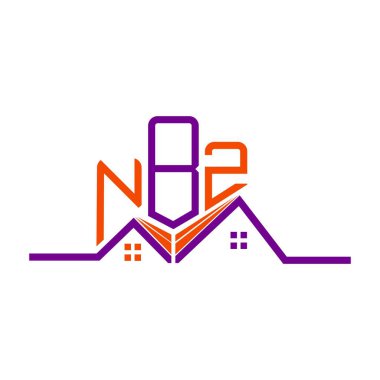 NBZ Real State logo tasarımı, NBZ basit ve modern logo. NBZ lüks alfabe tasarımı  