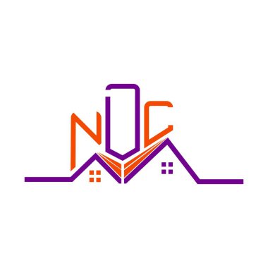 NDL Real State logo tasarımı, NDL basit ve modern logo. NDL lüks alfabe tasarımı  