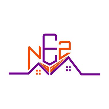 NEZ emlak logosu tasarımı, NEZ basit ve modern logosu. NEZ lüks alfabe tasarımı  