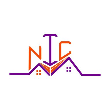 NIL Real State logo tasarımı, NIL basit ve modern logo. NIL lüks alfabe tasarımı  