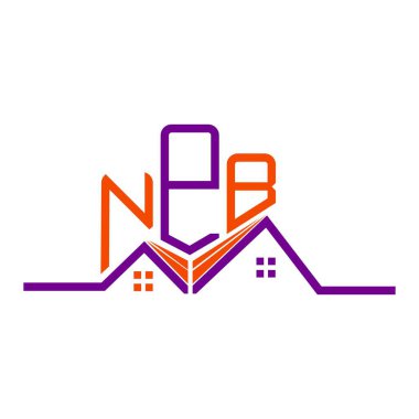 NPB Real State logo tasarımı, NPB basit ve modern logo. NPB lüks alfabe tasarımı  