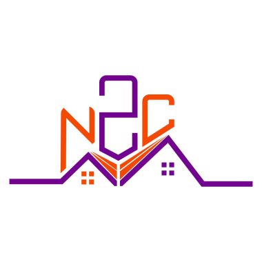 NZC Real State logo tasarımı, NZC basit ve modern logo. NZC lüks alfabe tasarımı  