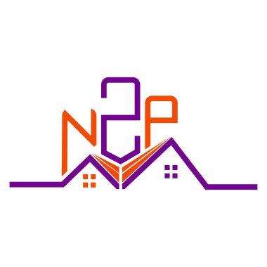 NZP Real State logo tasarımı, NZP basit ve modern logo. NZP lüks alfabe tasarımı  