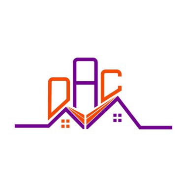 OAC Real State logo tasarımı, OAC basit ve modern logo. OAC lüks alfabe tasarımı  