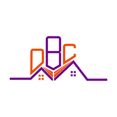 OBC Emlak Logosu Tasarımı, OBC Basit ve Modern Logo. OBC lüks alfabe tasarımı  