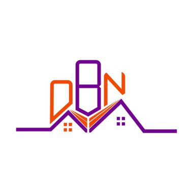 OBN Real State logo tasarımı, OBN basit ve modern logo. OBN lüks alfabe tasarımı  