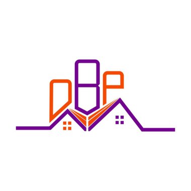OBP Emlak Logosu Tasarımı, OBP Basit ve Modern Logo. OBP lüks alfabe tasarımı  