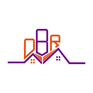 OBR Real State logo tasarımı, OBR basit ve modern logo. OBR lüks alfabe tasarımı  