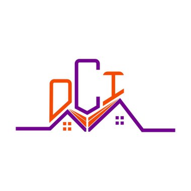 OCI Real State logo tasarımı, OCI basit ve modern logo. OCI lüks alfabe tasarımı  