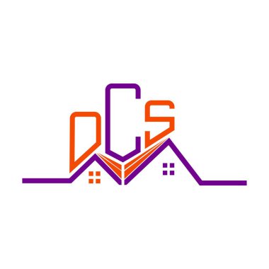 OCS Real State logo tasarımı, basit ve modern OCS logosu. OCS lüks alfabe tasarımı  
