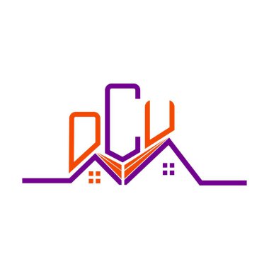 OCU Real State logo tasarımı, OCU basit ve modern logo. OCU lüks alfabe tasarımı  