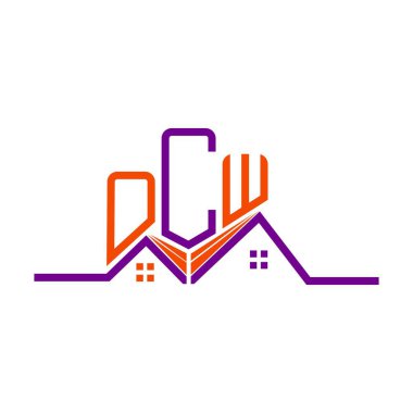 OCW Real State logo tasarımı, OCW basit ve modern logo. OCW lüks alfabe tasarımı  