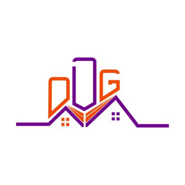 ODG Real State logo tasarımı, ODG basit ve modern logo. ODG lüks alfabe tasarımı  