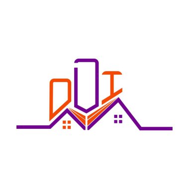 ODI Real State logo tasarımı, ODI basit ve modern logo. ODI lüks alfabe tasarımı  