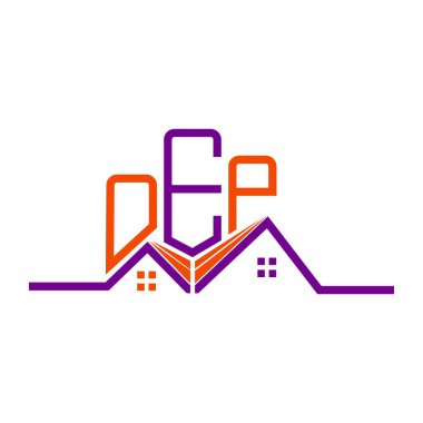 OEP Real State logo tasarımı, OEP basit ve modern logo. OEP lüks alfabe tasarımı  