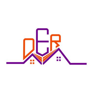 OER Emlak Logosu Tasarımı, OER Basit ve Modern Logo. Lüks alfabe dizaynı  