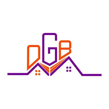 OGB Emlak Logosu Tasarımı, OGB Basit ve Modern Logo. OGB lüks alfabe tasarımı  