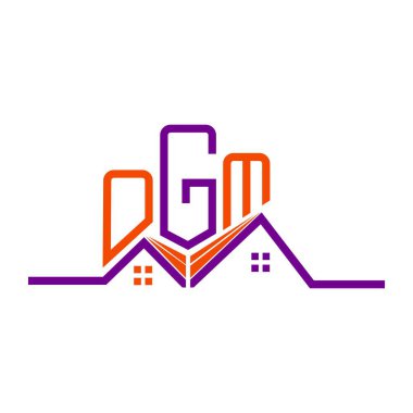 OGM Real State logo tasarımı, OGM basit ve modern logo. OGM lüks alfabe tasarımı  