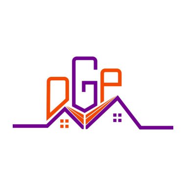 OGP Real State logo tasarımı, OGP basit ve modern logo. OGP lüks alfabe tasarımı  