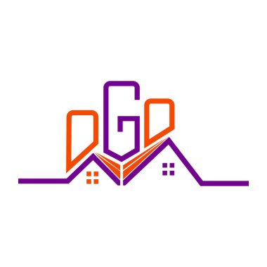 OGO Real State logo tasarımı, OGO basit ve modern logo. OGO lüks alfabe tasarımı  