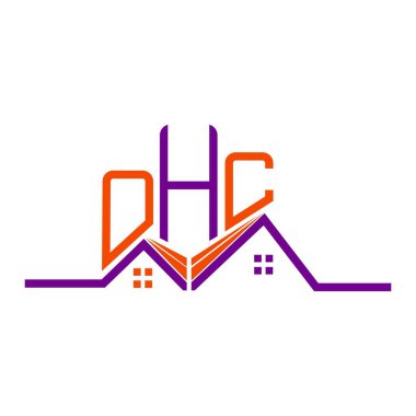 OHC Real State logo tasarımı, OHC basit ve modern logo. OHC lüks alfabe tasarımı  